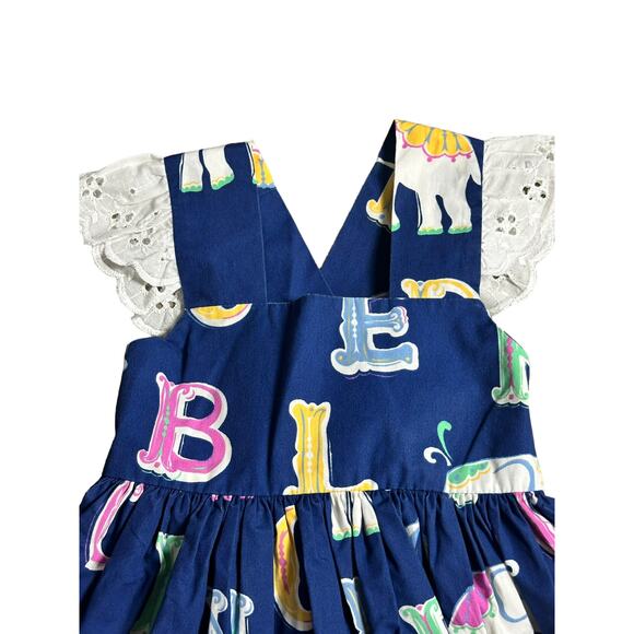 Eleanor Rose Alphabet Dress Size 2 NWOT - Picture 3 of 4